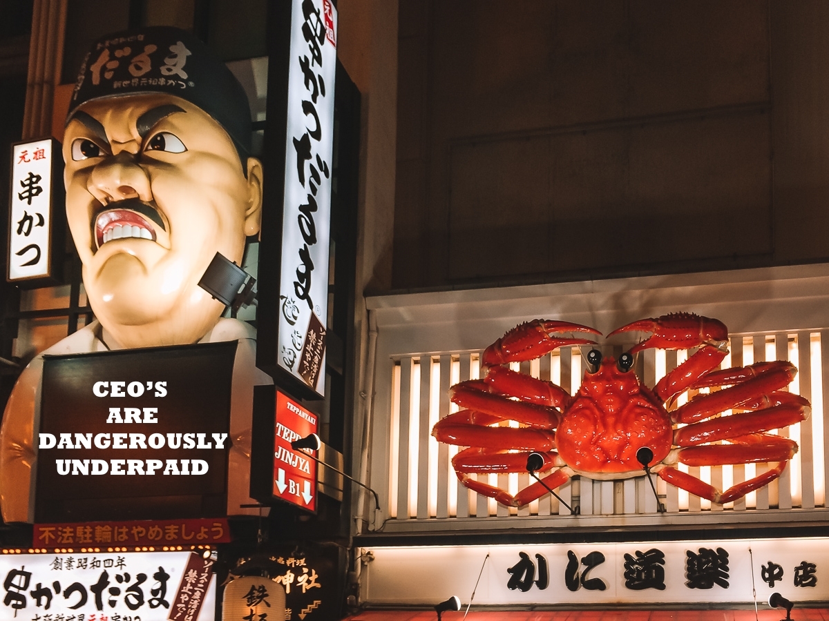 CEOs underpaid edit - Osaka Japan